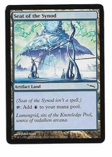 Magic the gathering ~ MTG ~ 1x Seat of the Synod ~ Mirrodin ~ LP
