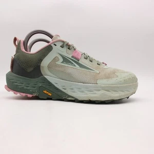 ALTRA Timp 5 Women's Size US 7.5 Trail Running Shoes Green Forest Pink Sneakers - Picture 1 of 11