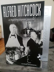 ALFRED HITCHCOCK A Mystery Jigsaw Puzzle 1000 Pieces - Complete - Picture 1 of 12