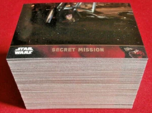 STAR WARS - THE FORCE AWAKENS SERIES 2 - COMPLETE BASE SET - Topps 2016 - Picture 1 of 12