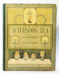 J G Sowerby & H H Emmerson AFTERNOON TEA 1880 1st Am Ed - Imagen 1 de 3