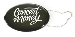 Concert Money Coin Pouch Keychain Rubber Squeezable Slot Coins Case Music Party - Picture 1 of 5
