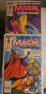 Magik #2 & #3 Marvel Comic Books - Picture 1 of 3