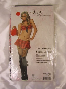 Leg Avenue 53034 Boarding School Dropout Costume NEW in package - Picture 1 of 1