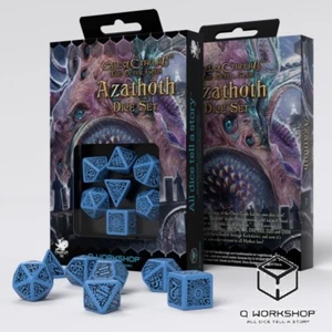 Q-WORKSHOP - CALL OF CTHULHU THE OUTDOOR GODS AZATHOTH JUEGO DE DADOS - NUEVO/EMBALAJE ORIGINAL - Imagen 1 de 2