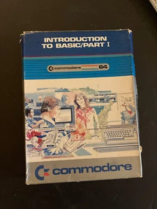 Commodore 64 Introducción a la Parte Básica 1 Caja y manual, sin casete C64 Básico - Imagen 1 de 7