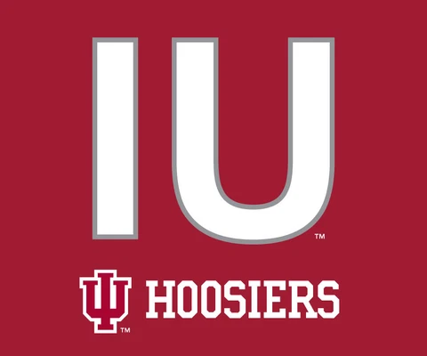 INDIANA 5"x 6" BLOCK LETTER MAGNET-INDIANA HOOSIERS CAR MAGNET-NEW FOR 2016 Cover