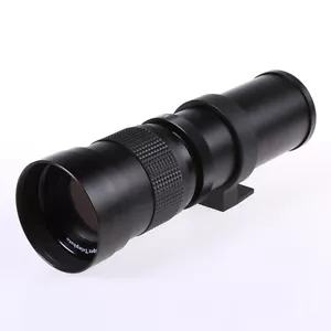 420-800mm f/8.3-16 Zoom Telephoto Lens &T For Sony A-mount AF A900 A380 A550 A77 - Picture 1 of 12