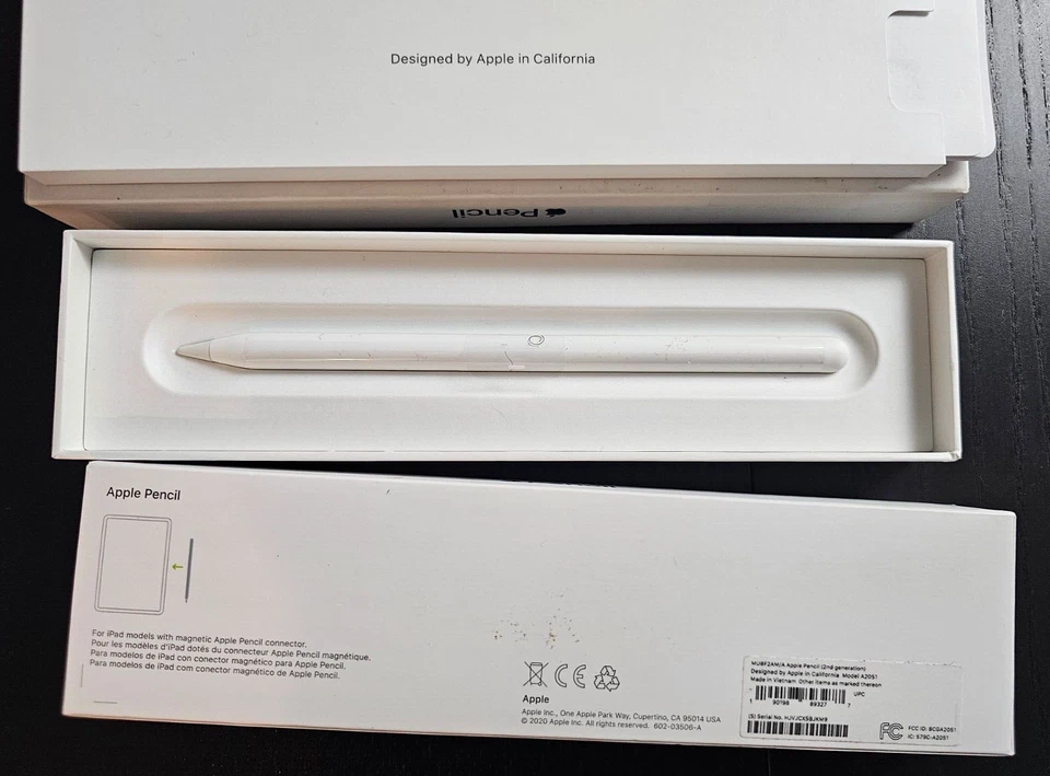 New Apple Pencil 2nd Generation Magnetic Charging - A2051 - MU8F2AM/A - Image 1 of 3