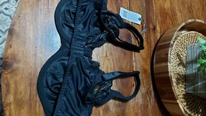 BLACK FANTASIE BRA WITH SIDE SUPPORT SIZE 40E BNWT JOCELYN - Foto 1 di 6