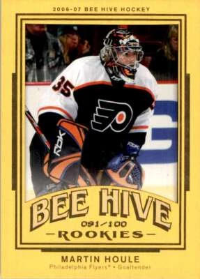 2006-07 Upper Deck Beehive Matte Martin Houle RC 91/100 #140 - Image 1 of 2