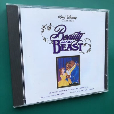 Alan Menken BEAUTY & THE BEAST Disney Soundtrack CD Celine Dion Angela Lansbury - Image 1 of 4