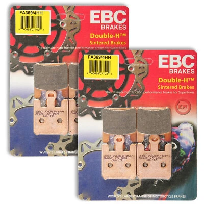 Pastillas Freno Anterior Sinterizado EBC FA369/4HH Kawasaki ZX6R Ninja 636 2003-2004 Foto 1 de 4
