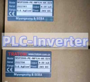 Sensor de presión 1 pieza NUEVO MSP-2000-PE-MF1/4-6K-D24 vía DHL o FedEX envío gratuito - Imagen 1 de 2
