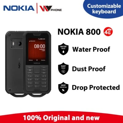 Nokia 800 Tough 4G Mobile Phone KaiOS Waterproof Push-button Phone - Image 1 of 4