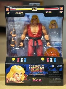 JADA ULTRA STREET FIGHTER II THE FINAL CHALLENGERS KEN 6" ACTION FIGURE - Picture 1 of 9