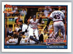 1991 Topps Carlton Fisk #170 - Bild 1 von 2