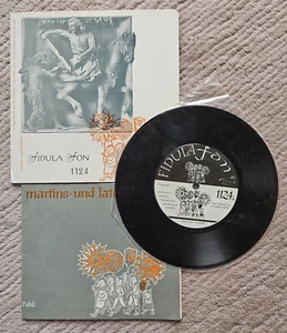 7" Vinyl , FidulaFon, Martins- und Laternenlieder FF 1124 Kölner Kinderchor - Bild 1 von 6