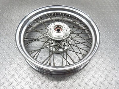 Kawasaki VN1500 1996 87-97 Vulcan 1500 OEM llanta delantera video recto 16x3 Foto 1 de 4