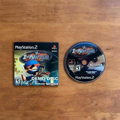 I-Ninja (Sony PlayStation 2, PS2) MINT Condition Demo Disc - Rare - Ships Fast - Image 1 of 4