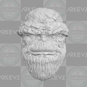 The Thing v4 Fantastic Four First Steps custom for 1:10 1:12 1:18 1:6 figure - Picture 1 of 1