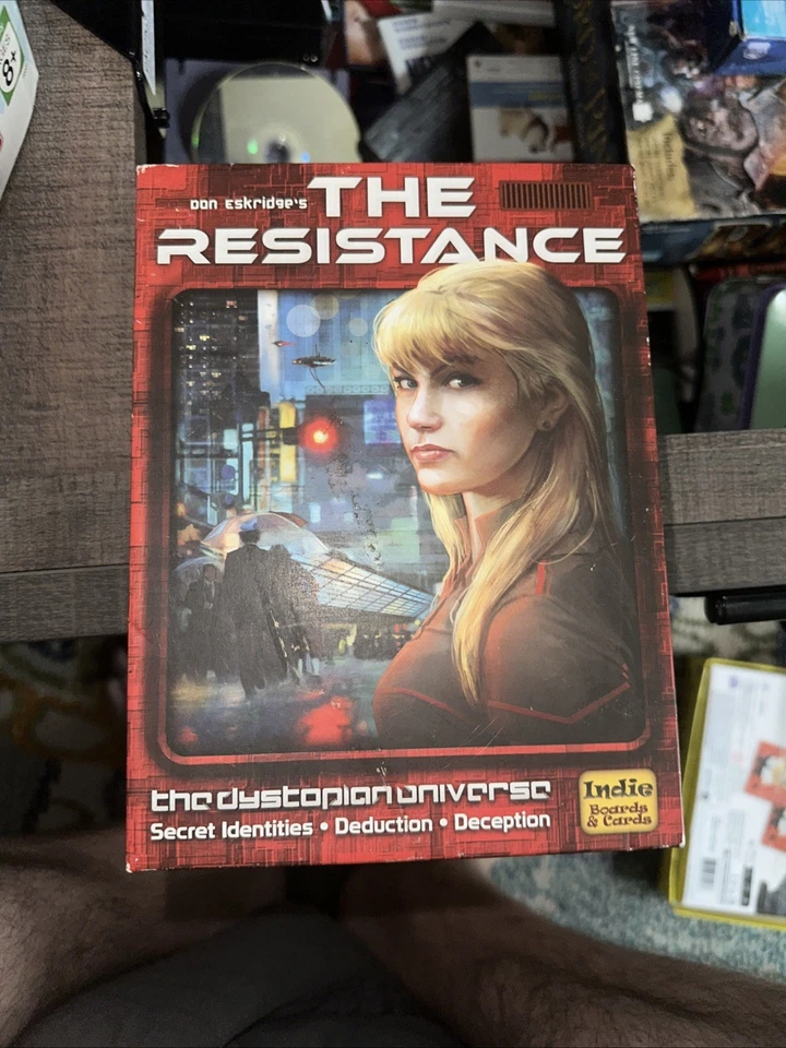 The Resistance Card Game - Social Deduction Party Game for 5-10 Players - Image 1 of 1
