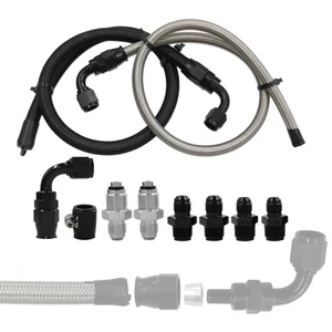 Servolenkungsschlauch-Kit, Rücklaufschlauch zum Behälter für Autoanbaugeräte - Picture 1 of 7