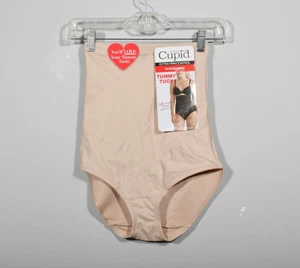 Nuevo con etiquetas Cupido Control Extra Firme Cintura Alta Calzoncillo Abdominoplastia Beige Talla M - Imagen 1 de 2