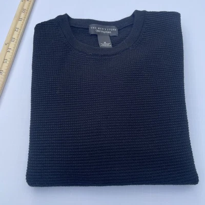 Suéter Bloomingdales The Men’s Store 100 % lana merino negro mediano  Foto 1 de 4