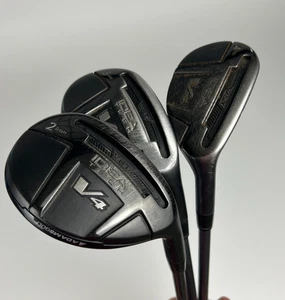 Adams Golf Idea Tech V4 Hybrid Irons Set (2, 3, 4) Bassara Shafts S-Flex - Picture 1 of 24