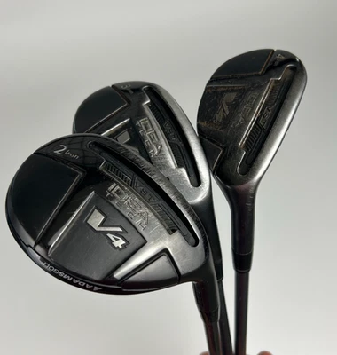 Adams Golf Idea Tech V4 Hybrid Irons Set (2, 3, 4) Bassara Shafts S-Flex - Image 1 of 4