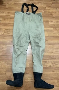 Vintage Simms Gore Tex Waders, Stockingfoot, Mens Size Large , USA Dirt Stained - Picture 1 of 15