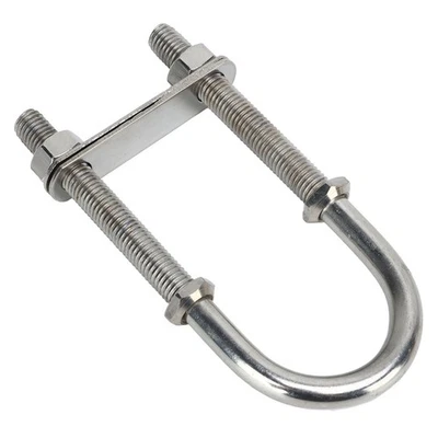 MARKENLOS (M12) Marine Edelstahl U Bolt Marine Boot Schraube U Bolt Mit Nut Yacht Hard DON