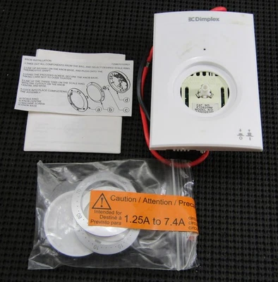 DIMPLEX ETD620W1 ДВУХПОЛЮСНЫЙ ТЕРМОСТАТ ЛИНЕЙНОГО НАПРЯЖЕНИЯ 120 В БЕЛЫЙ - Изображение 1 из 4