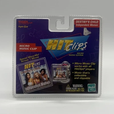 Hasbro / Tiger - Hit Clips-  Destiny's Child Independent Woman - NEW SEALD MINT! - Image 1 of 2