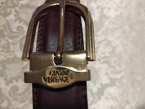 Cintura Uomo GIANNI VERSACE vintage Cm. 105 - Imagen 1 de 9