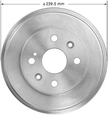 Bendix PDR0842 BENDIX 制动鼓 适用于 11-14 马自达 2 — 第 1/4 张图片