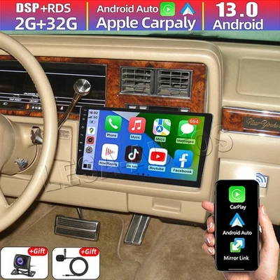 Android 13 Carplay Car Stereo Radio GPS Unit For Chrysler New Yorker 1975-1996 - Image 1 of 4