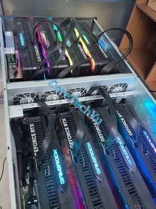 6u ASRock RACK GENOA2D24G-2L 6U 8GPU PCIe 5.0 X16 Bandwidth Server - Picture 1 of 10