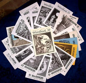 16 issues: WEIRDBOOK 12-18, 20, 22-30; Lumley, deCamp, Munn, Brennan, Bishop... - Imagen 1 de 4