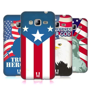 HEAD CASE DESIGNS AMERICAN PRIDE SOFT GEL HANDYHÜLLE FÜR SAMSUNG HANDYS 3 - Picture 1 of 11