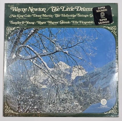 Wayne Newton - The Little Drummer Boy - Stereo LP - Nat King Cole/ Ella - SEALED - Image 1 of 2