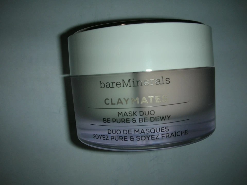 BARE MINERALS CLAYMATES  MASK DUO FULL SIZE   2.04 OZ - Изображение 1 из 1