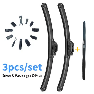 Limpiaparabrisas Xkorr 26"20"14" apto para Volvo XC60 2017-2010, 3 piezas Foto 1 de 3