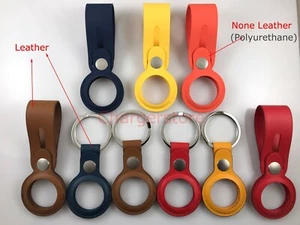 Original Genuine OEM Apple AirTag Loop / AirTag Leather Key Ring / Leather Loop - Afbeelding 1 van 67