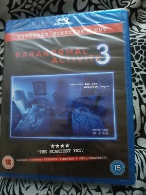 Paranormal Activity 3 Blu Ray NEW & SEALED Scary Horror - Image 1 of 2