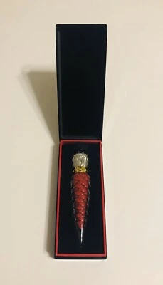 Christian Louboutin Loubilaque Lip Lacquer Rouge Louboutin 001L 0.16oz - Image 1 of 4