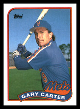 1989 Topps Gary Carter HOF #680 NM-MINT New York Mets