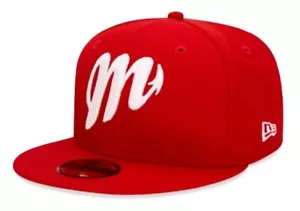 New Era Mexican League LMB Diablos Rojos del México Red 59FIFTY Fitted Cap Hat - Picture 1 of 4