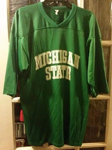 VINTAGE Michigan State Spartans Football Jersey Adult L MSU Sparty Cousins Bell - Picture 1 of 3